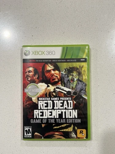 Red Dead Redemption Game of the Year Xbox 360 - Complete W/ Map Tested Working