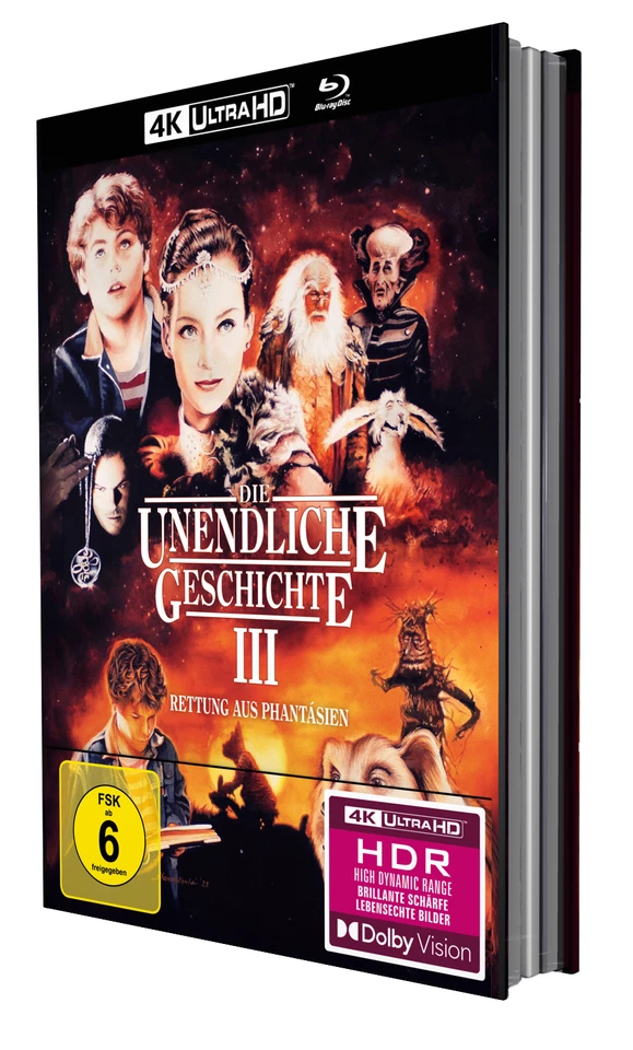 Die unendliche Geschichte III - Teil 3 (1994) - Mediabook [4K UHD-Blu-ray + BD] - Bild 4 von 4
