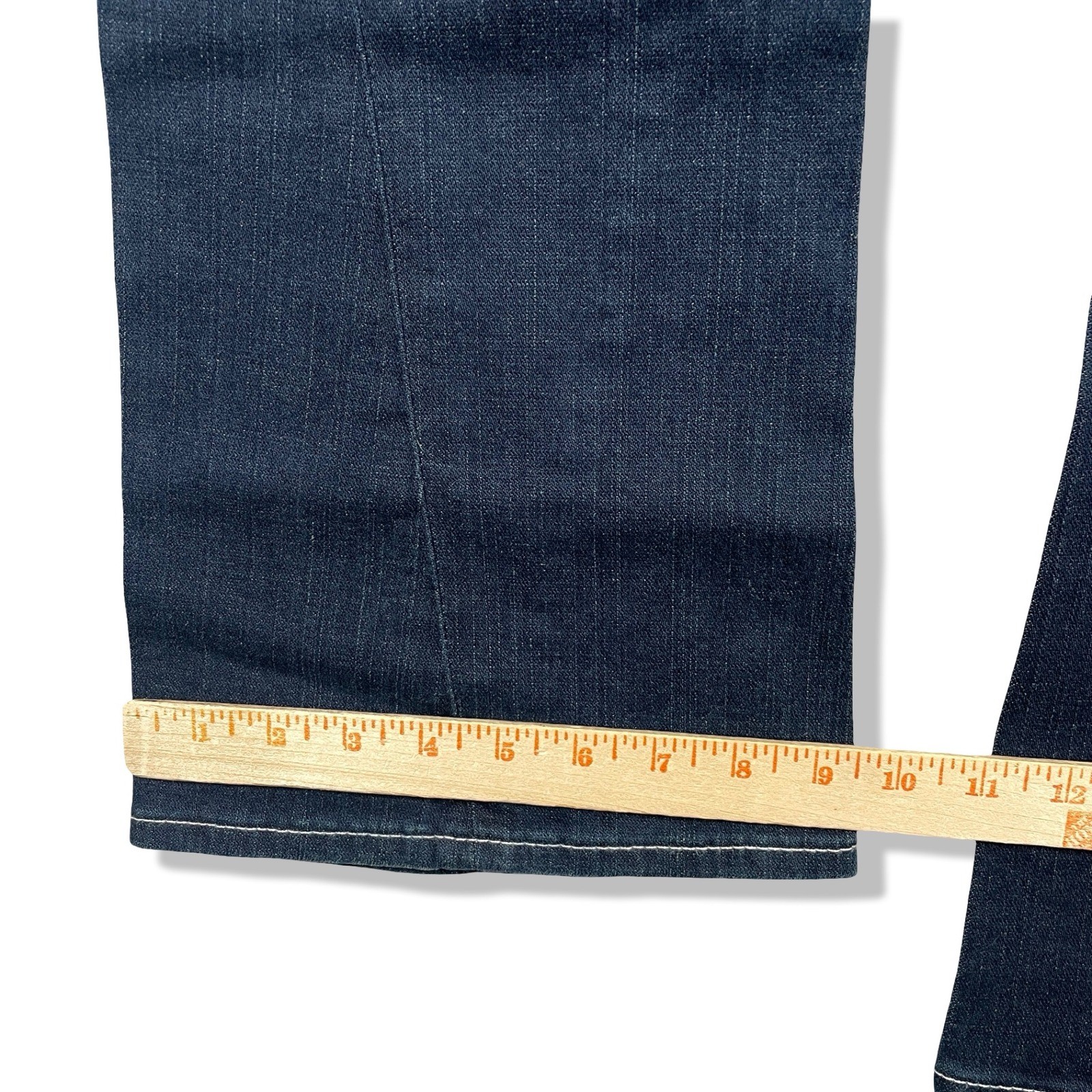 True Religion Joey Disco Fever Jeans Womens 27 Blue Crystal Flare Grunge NWT thumbnail 10