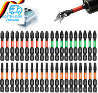 40Tlg. Impact Multi Schraubendreher Bits Set, 50 Mm Magnetischen S2 Stahl (Torx/