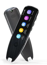 Vormor OCR Pen Scanner and Reader With LCD Touchscreen - 112 Language Digital Sm