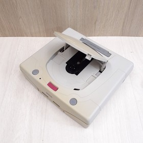 SEGA SATURN white console bundle with Virtua gun controller & 3 games Japanese