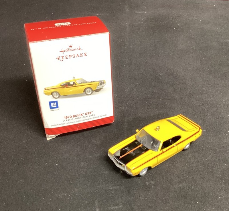 2014 Hallmark Keepsake Ornament-1970 Buick GSX, #24 Classic American Car Series
