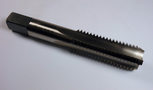 Greenfield Boden-Handgewindebohrer 3/4-10 H5 4FL HSS UNC 4-1/4" OAL 14458
