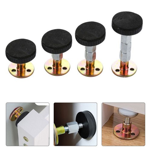 Fix Wobbly Furniture with Adjustable Threaded Bed Frame Stabilizer Tool