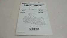 SELECT JOHN DEERE FRONTIER ROTARY TILLER MODELS OPERATOR'S MANUAL