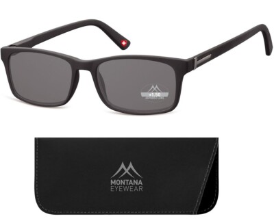 Montana Sonnenbrille mit Sehstärke Federbügel Sonnenlesebrille Lesebrille getönt