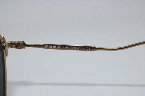 Miu Miu MU55R 7OE GOLD HEART Sunglasses New Authentic 65 - Picture 6 of 6
