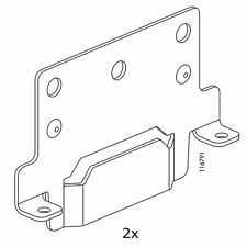 HEMNES 2 IKEA 116791 BED FRAME MOUNTING PLATE FITS MOST BED FRAMES MALM HOPEN