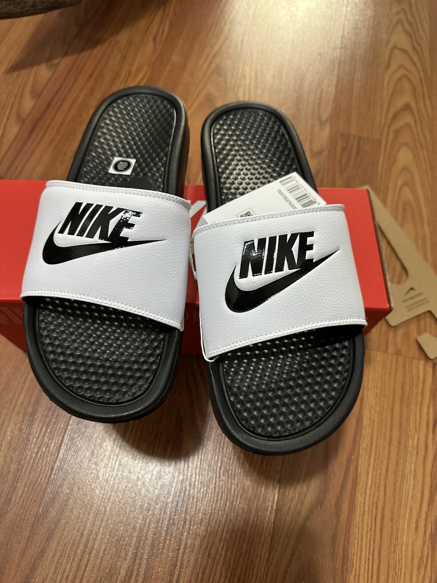 【NIKE】◆スリッパ◆Benashi JDI Slide◆MENS◆ NIKE BENASSI JDI MEN'S SLIDE WHITE / BLACK 343880 100 | eBay