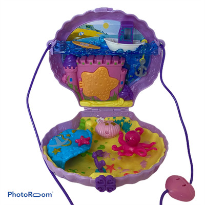 polly pocket seashell compact