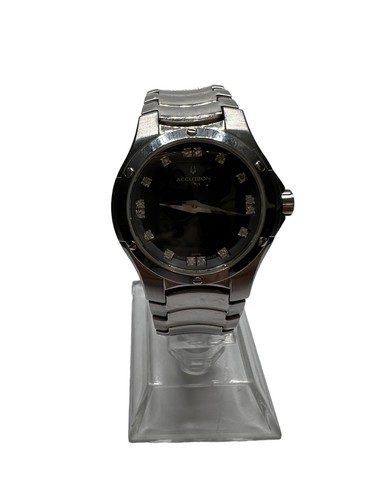 Accutron BY Bulova Diamond Luxury Lady Watch Belize Collection Working - Picture 4 of 11