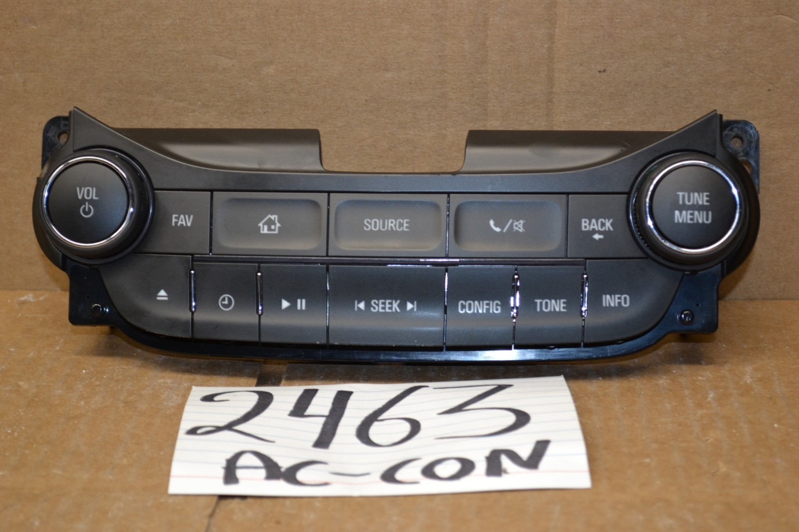 14 15 16 Chevrolet Malibu Used AC and Heater Control Stock #2463-AC