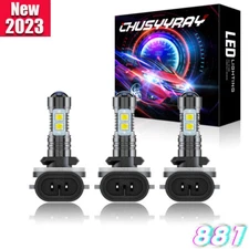 For Polaris Sportsman 500 550 570 600 700 800 850 3X 881 LED Headlight Bulbs Kit