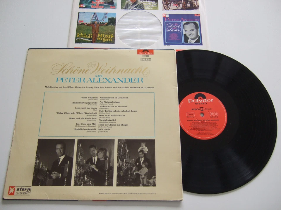 PETER ALEXANDER --- Schöne Weihnacht mit Peter Alexander  - (F030)  - MINT ! - Bild 2 von 2