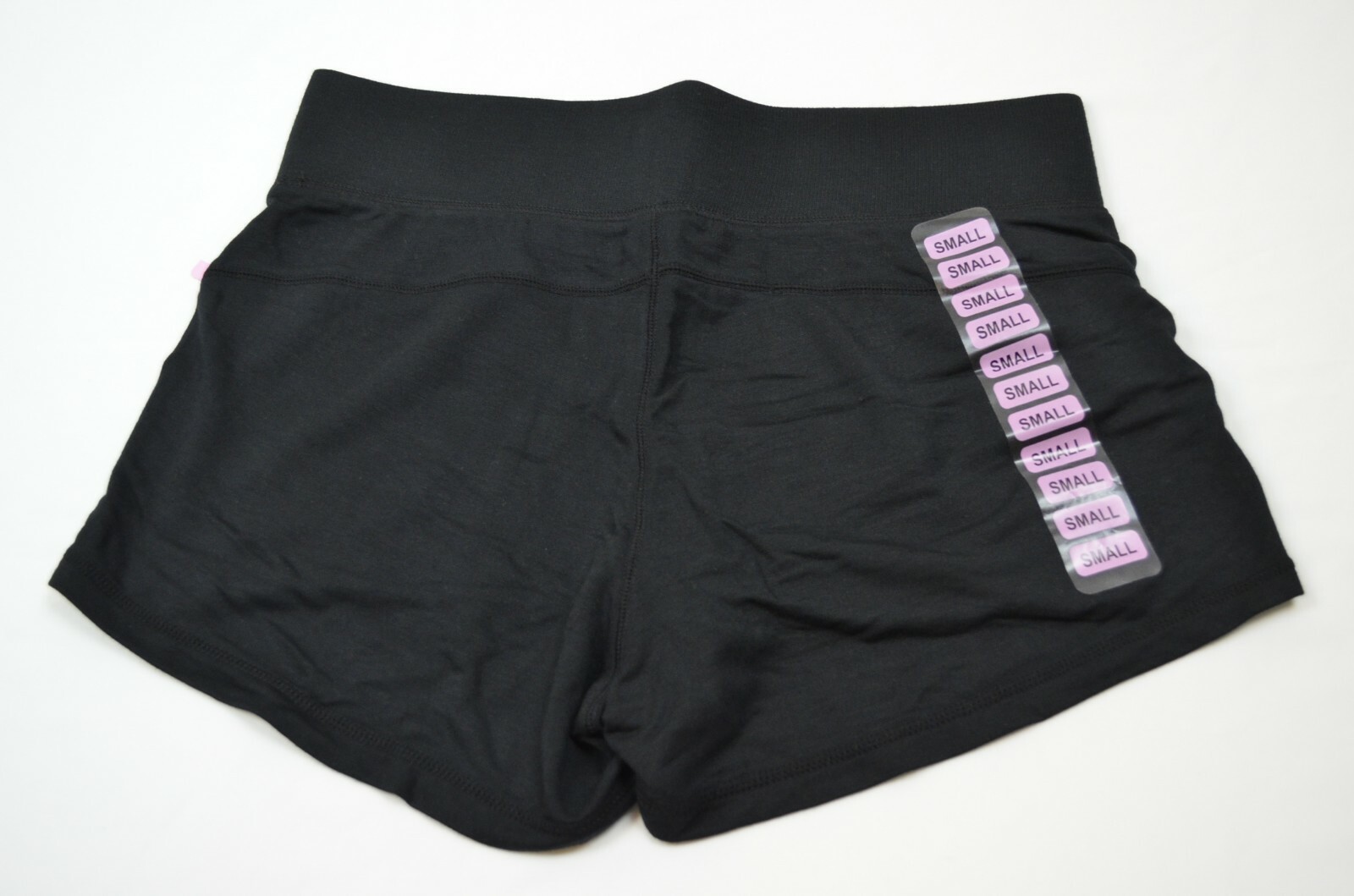 Women's Active Life Black Gray Lounge Athletic Shorts Wide Waistband