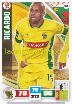 184 RICARDO FC PACOS DE FERREIRA CARD PANINI LIGA NOS 2015 2016 ADRENALYN XL