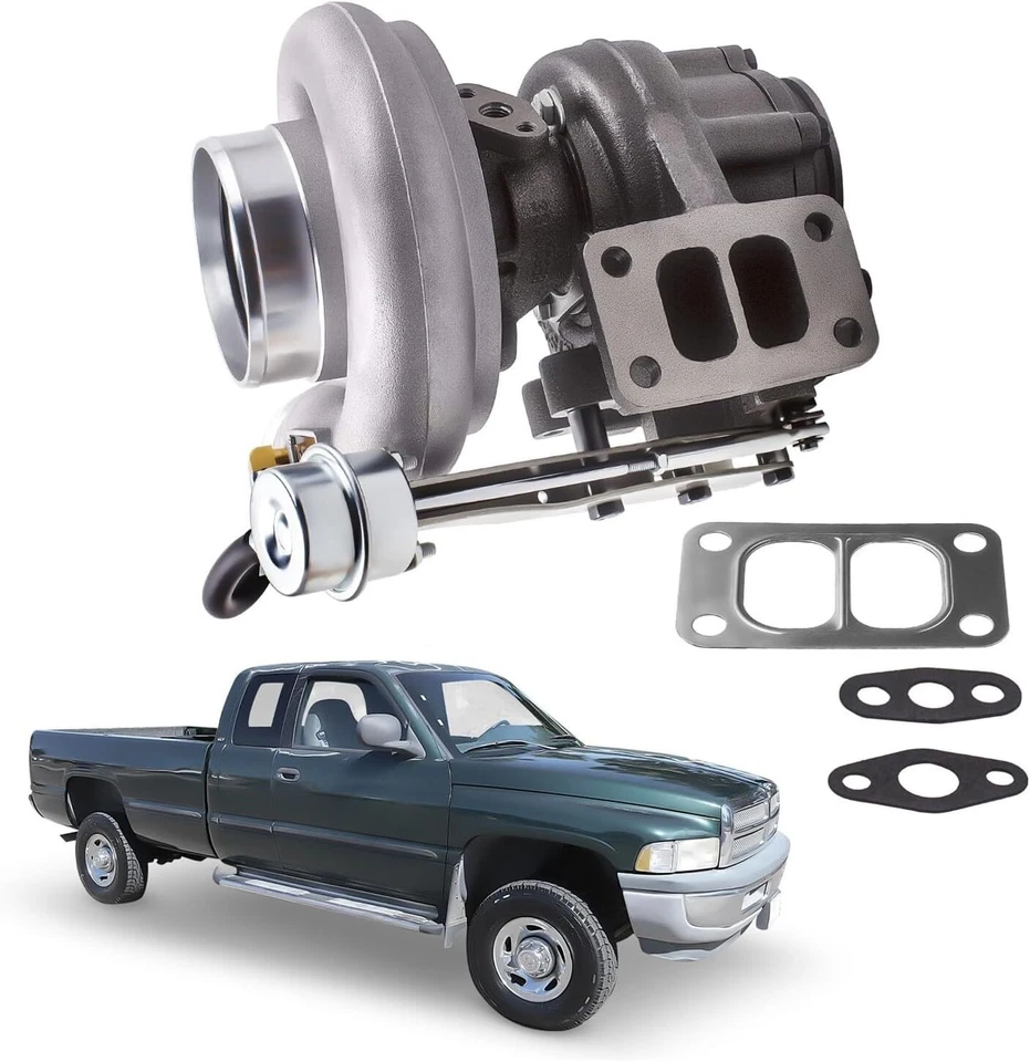 HX35W Turbo Turbocharger for Dodge Ram 2500 3500 Cummins 5.9L 1999-2002 3592766 - Image 2 of 4