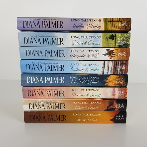 8 x Book Bundle By Diana Palmer 17 x Stories - Long Tall Texans Series - Picture 6 of 16