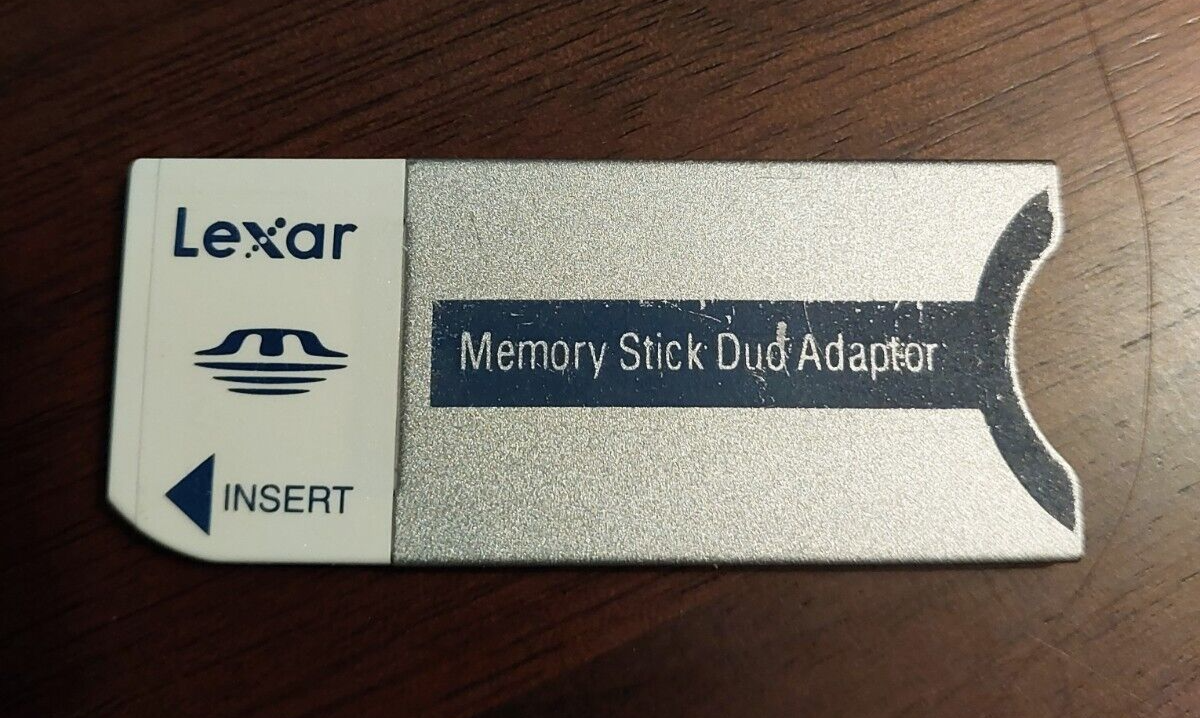 Lexar Memory Stick Duo Adapter MSDAD eBay