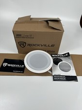 Rockville Ceiling Speaker CCL 5T White 70V Commercial Set of 4 New