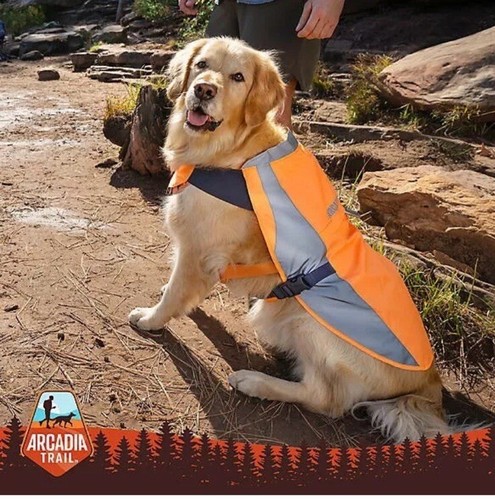 Arcadia Trail Dog Safety Vest Orange XL - Picture 4 of 7