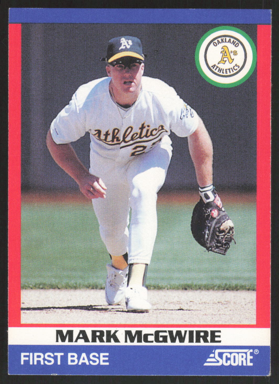 1991 Score 100 Superstars #39 Mark McGwire