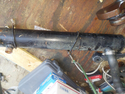 Mercruiser 165 170 190 488 HEAT EXCHANGER 4in WAS NEW only about hour 