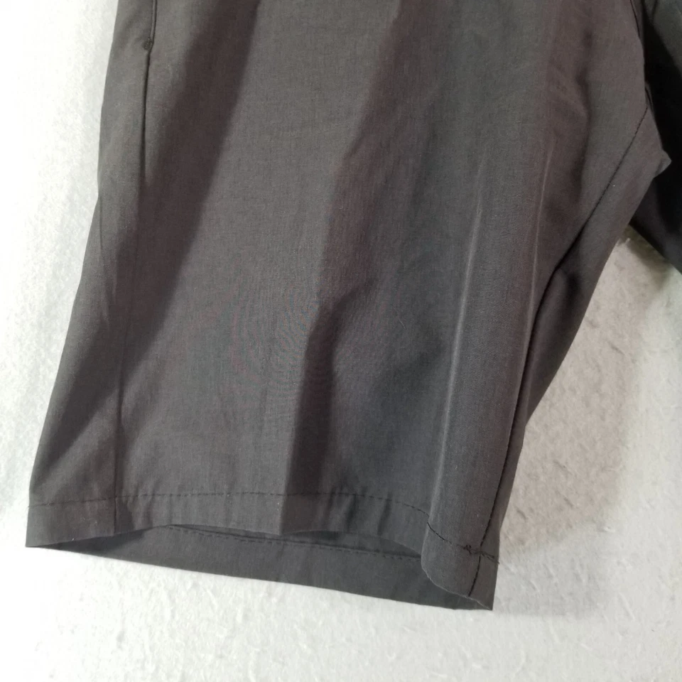 Burnside Pantalones Cortos Hombre 34x10 Negro Ligero Dri-Fit Flex Elástico Exterior Foto 4 de 4