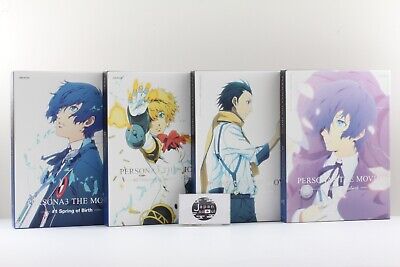 Persona 3 The Movie Limited Edition Blu-ray Complete 1-4 Set Persona 3 The Movie Limited Edition Blu-ray Complete 1-4 Set