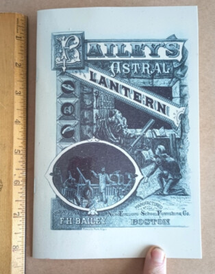 F H Bailey's Astral Lantern (1880) Catalog astronomy apparatus Sky Views SPACE
