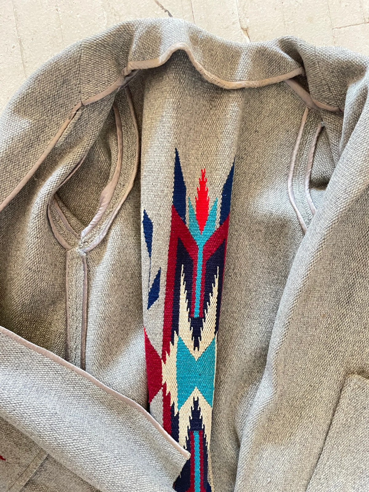 1950s Chimayo Jacket Wool Western M Gem