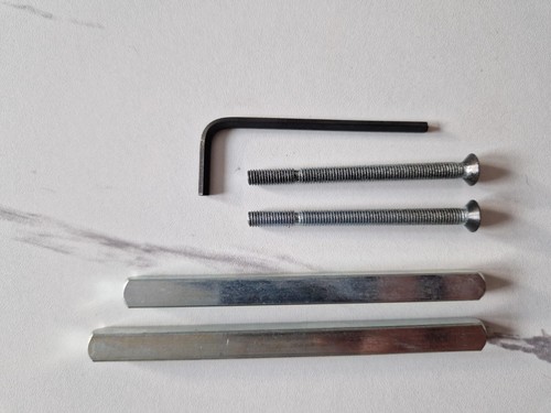 Yale DH01-6000-ORB FERRARO LATÓN FROTADO CON ACEITE BARRA TRASERA ACTIVA MANIJAS DE PUERTA ABATIBLE - Imagen 5 de 8