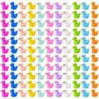 100x Mini Duck Miniature Fairy Garden Landscape Dolls House Potted Plants Cake