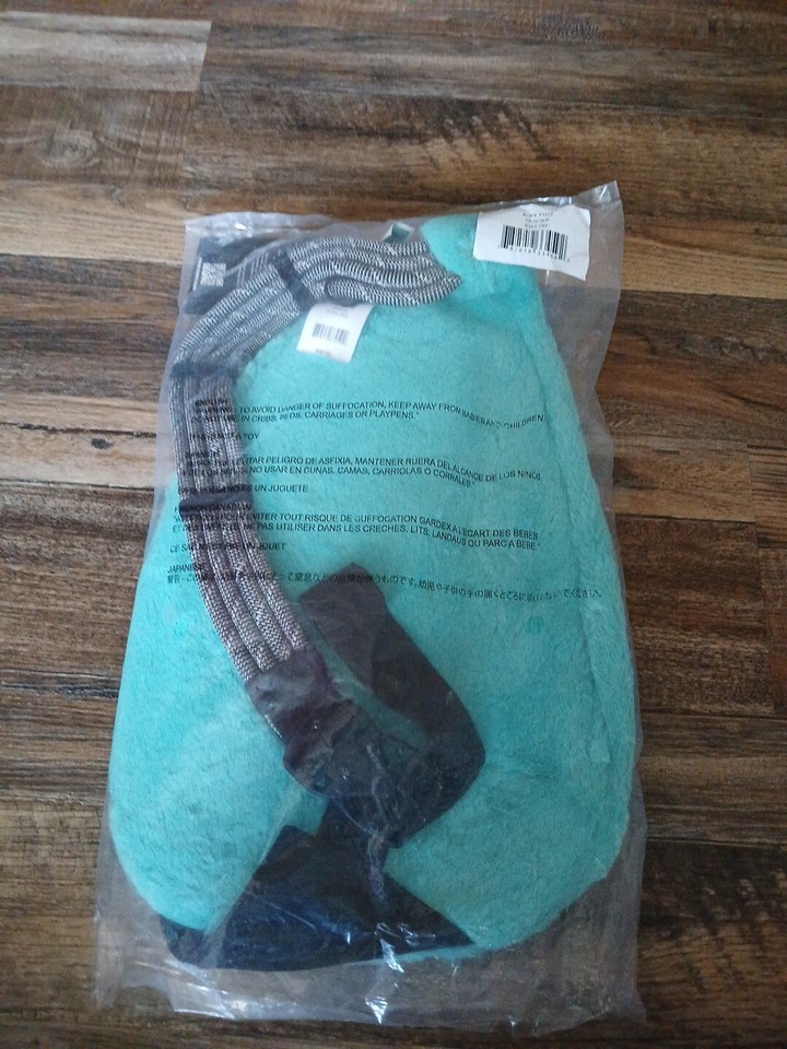 NWT KAVU Rope Fuzz Sling Bag Crossbody Backpack Purse Glacier/Teal