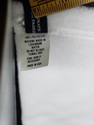Nuova ghetta collo pile Polartec bianca zip made in Aspen, CO sport inverno - Foto 11 di 11