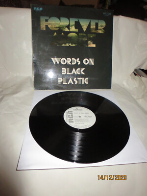 FOREVER MORE - Words on Black Plastic,Promo Germany 1970,RCA Victor   LSP-4425,