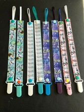 Handmade Pacifier Holder - Disney - Frozen 3 - Olaf, Elsa, Anna, Sven, Kristoff