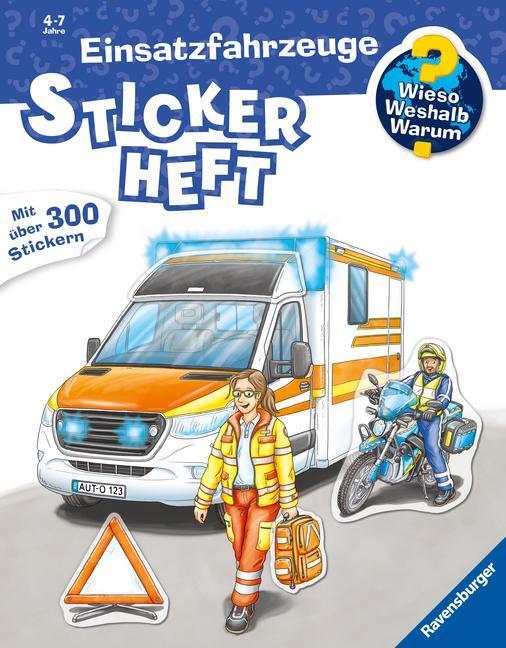 Thumbnail - Wieso? Weshalb? Warum? Stickerheft: Einsatzfahrzeuge, Oliver Kockmann