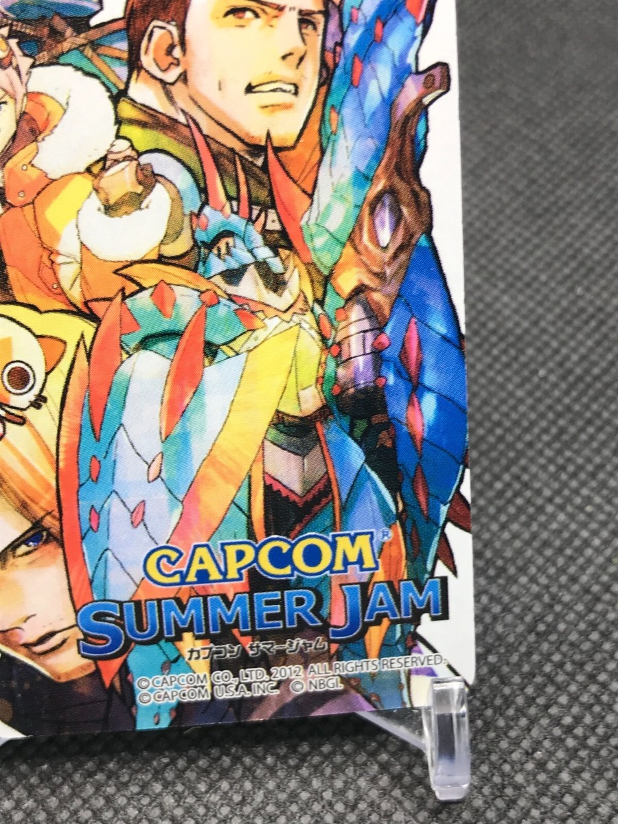 CLUB 6 MONSTER HUNTER 3G CAPCOM SUMMER JAM Original Playing Cards
