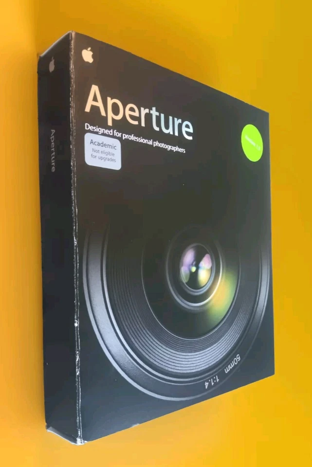 Apple Aperture Version 1.5 Academic Software MA716Z/A 2006 NIB - Image 4 of 4