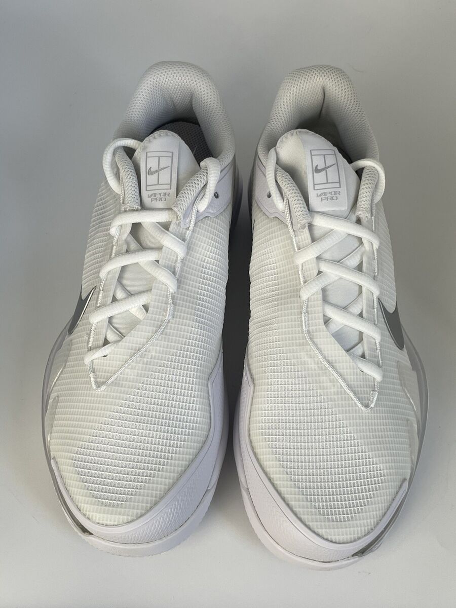 Nike Court Air Zoom Vapor Pro HC 'White Silver' (CZ0222-108 Nike Court Air Zoom Vapor Pro HC 'White Silver' (CZ0222-108