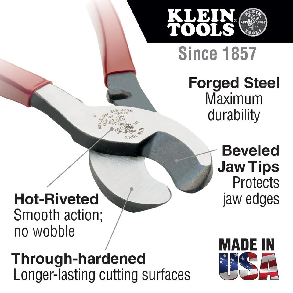 Klein J63050 Journeyman High-Leverage Cable Cutter - Image 2 of 2