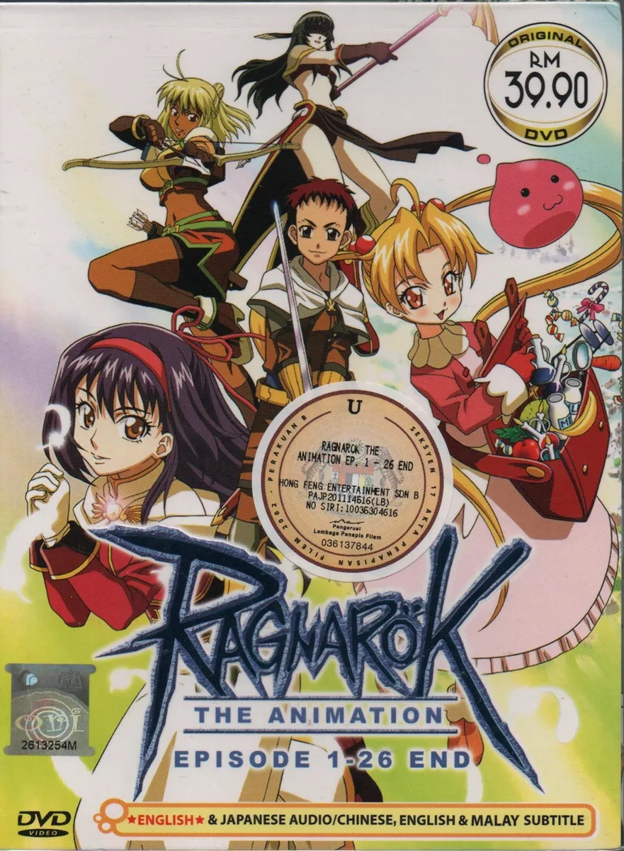 DVD Anime Ragnarok The Animation Vol.1-26 End English Dubbed