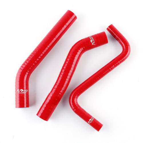 Fit 2006-2018 Honda TRX450R TRX450ER Red Silicone Coolant Pipe Radiator Hose Kit - Picture 4 of 11