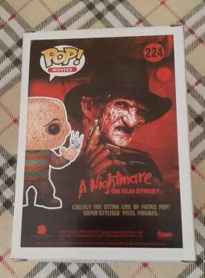 Funko POP! Freddy Krueger Syringe Fingers #224 Hot Topic Nightmare