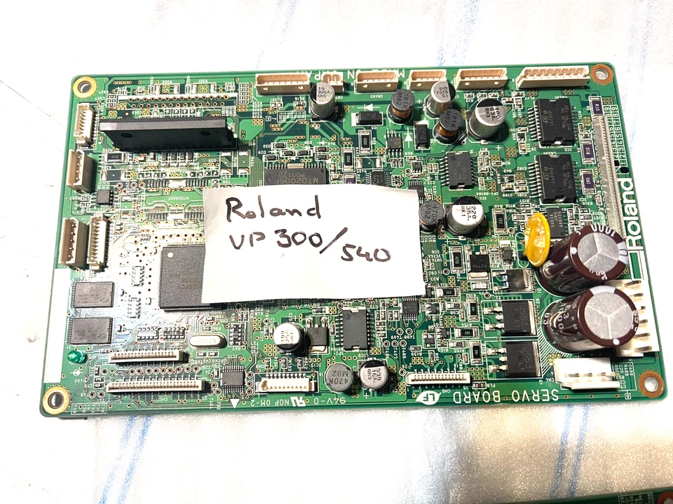 Roland 原装 VP 300 /540 伺服板(已测试工作)来自美国 — 第 3/4 张图片