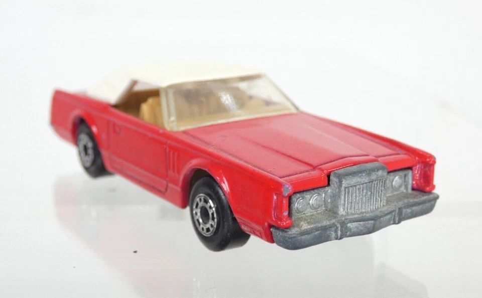 Modelo de coche de juguete vintage Lesney Lincoln Continental MK V Matchbox Nº28 Foto 3 de 4