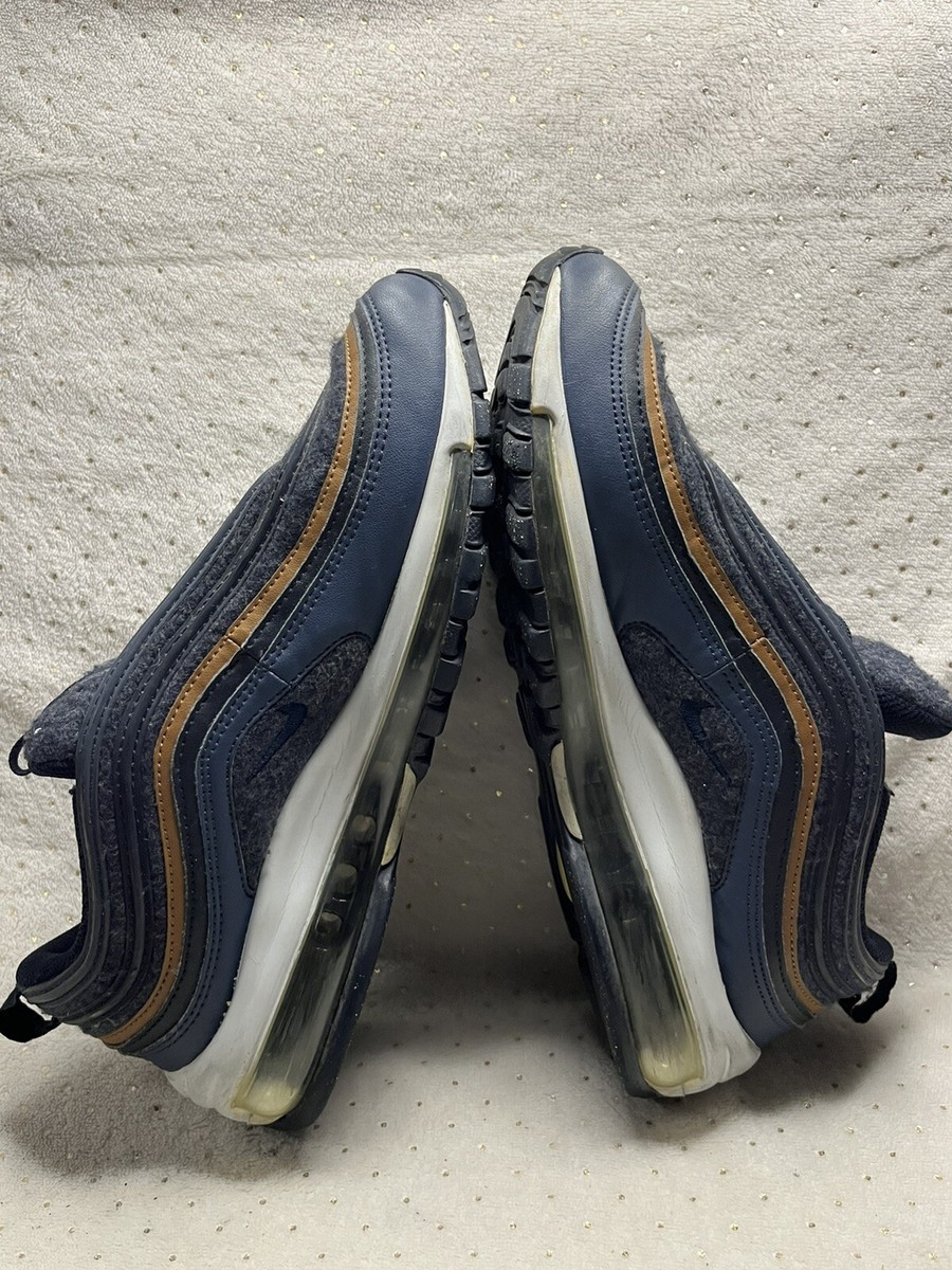 Nike Air Max 97 SE Thunder Blue Obsidian 923288-400 Sz 7Y RETRO