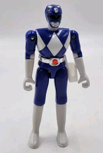 Bandai Mighty Morphin Power Rangers Blue Ranger Modellino Vintage 1993 - Foto 2 di 9